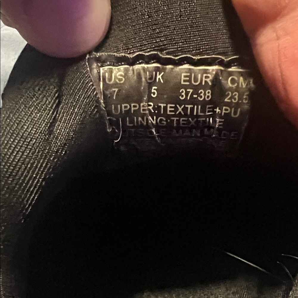 Black Athletic Sneakers - Picture 4 of 4